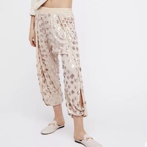 Free people bali break of dawn shimmering jogger